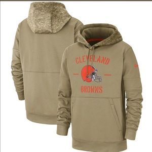 Cleveland browns salute to serve hoodie